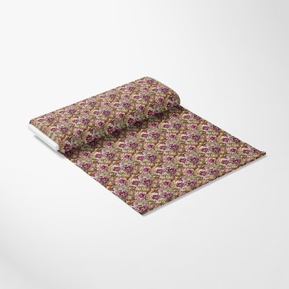 Baroque Florals Pattern 15 Quilting Cotton Fabric