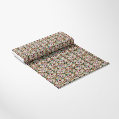Baroque Florals Pattern 32 Quilting Cotton Fabric