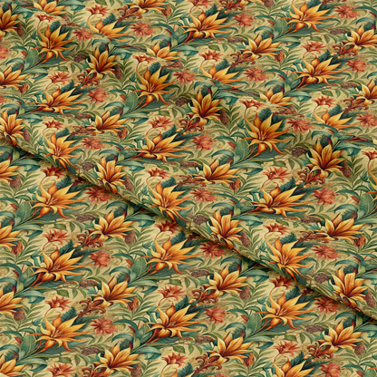Baroque Florals Pattern 75 Quilting Cotton Fabric