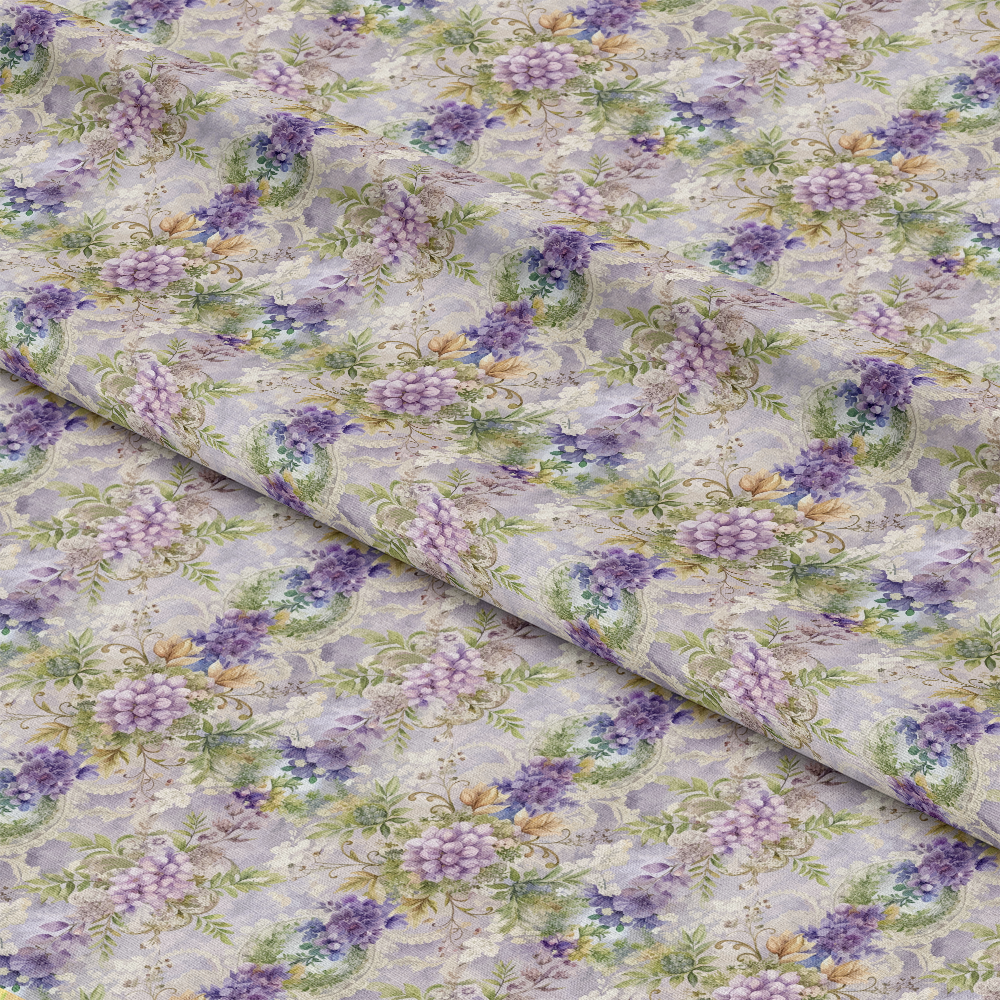 Baroque Florals Pattern 95 Quilting Cotton Fabric