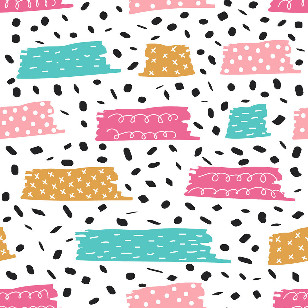 Cute Abstract Doodles Fat Quarter Bundle