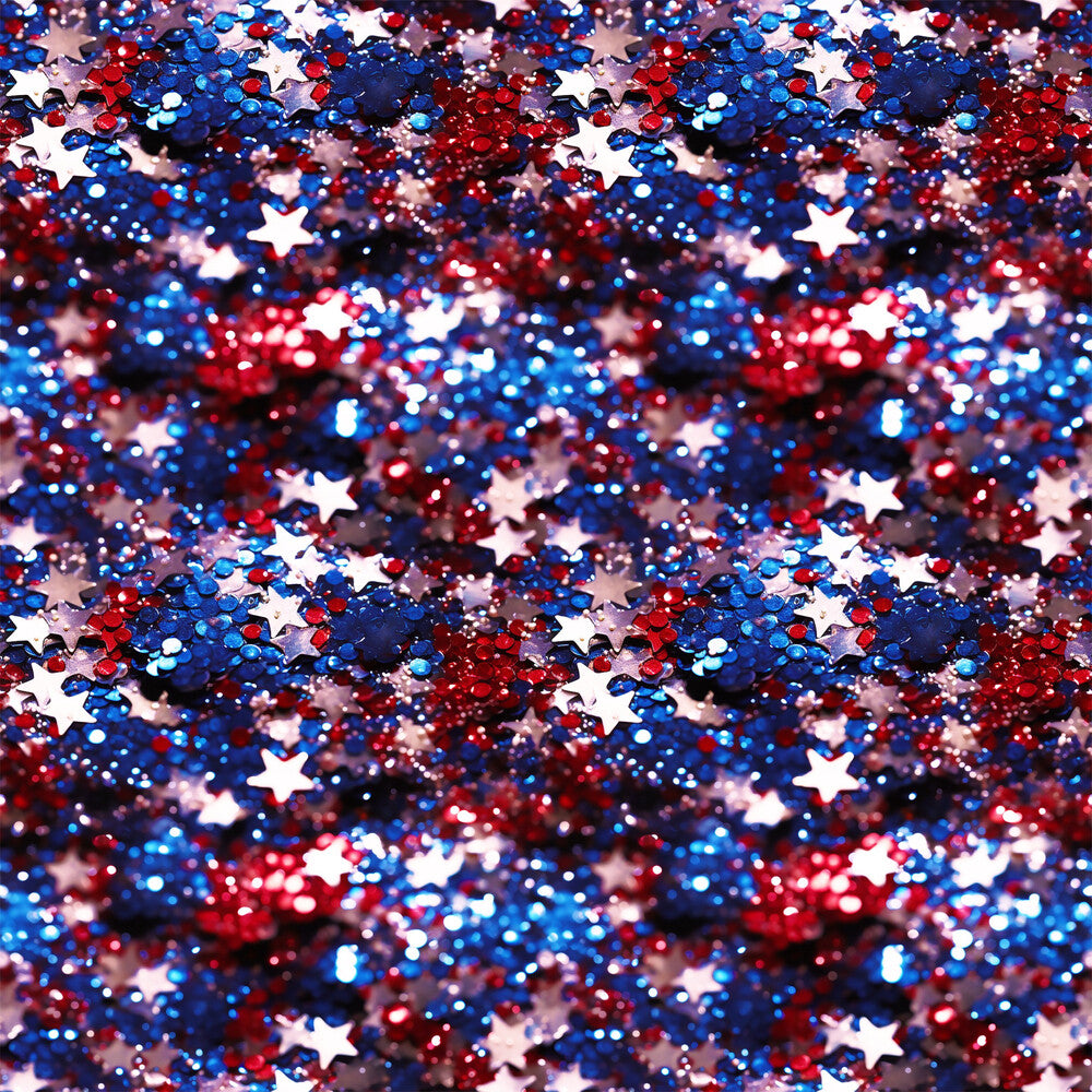 Patriotic Confetti and Glitter Fat Quarter Bundle