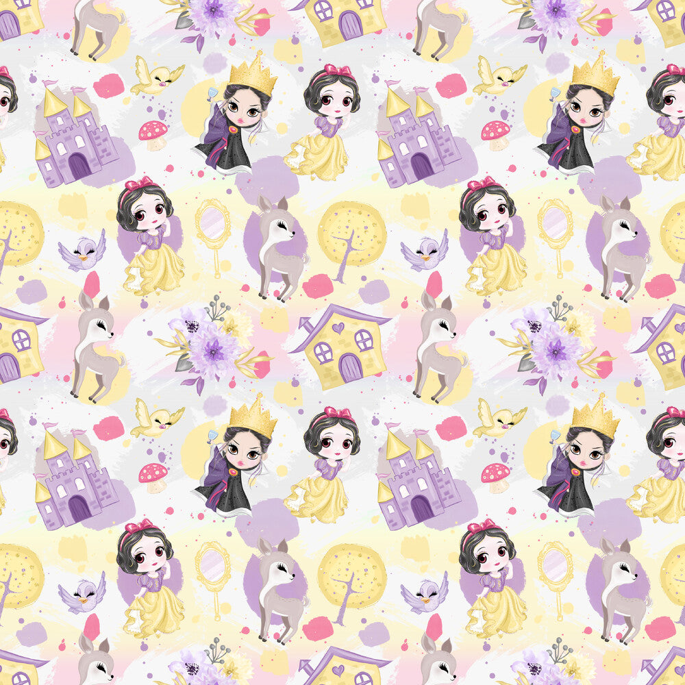 Cute Snow White Fairy Tale Fat Quarter Bundle