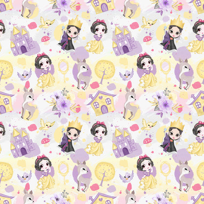 Cute Snow White Fairy Tale Fat Quarter Bundle