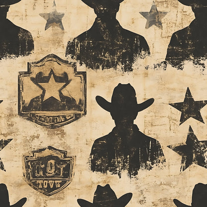 Wild West Wanted Signs Fat Quarter Bundle
