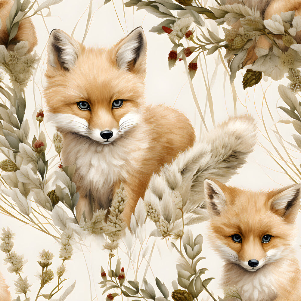 Baby Foxes Fat Quarter Bundle