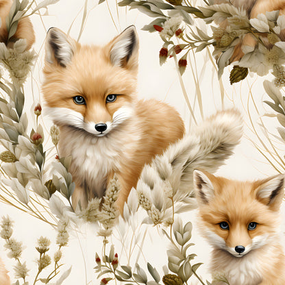 Baby Foxes Fat Quarter Bundle
