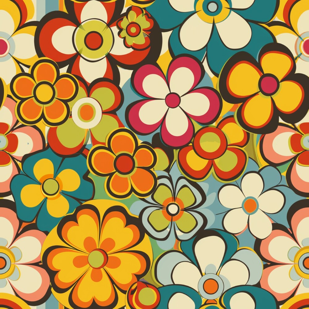 Groovy Spring Florals Fat Quarter Bundle