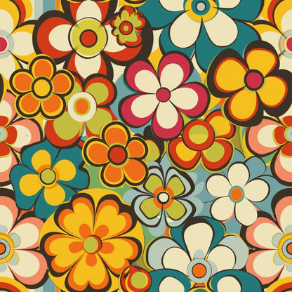 Groovy Spring Florals Fat Quarter Bundle