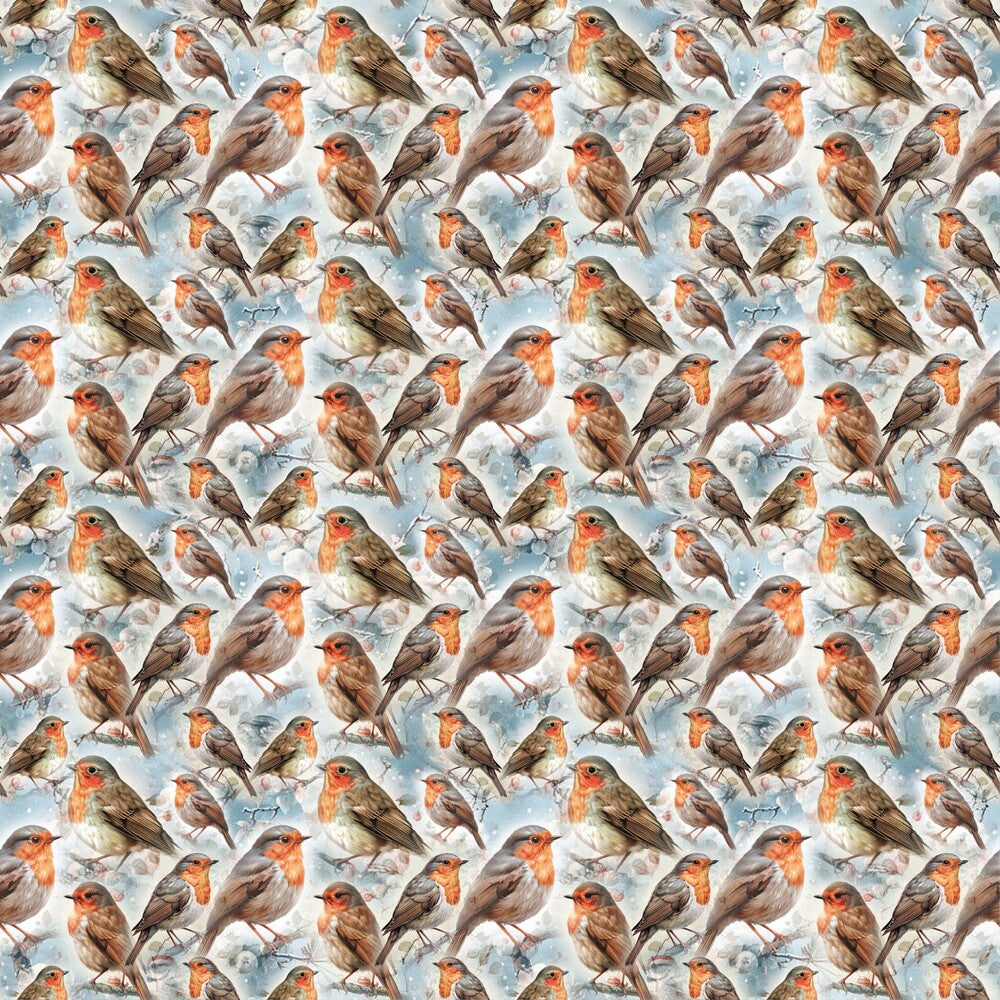 Robin's Winter Mailbox Fat Quarter Bundle