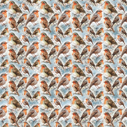 Robin's Winter Mailbox Fat Quarter Bundle