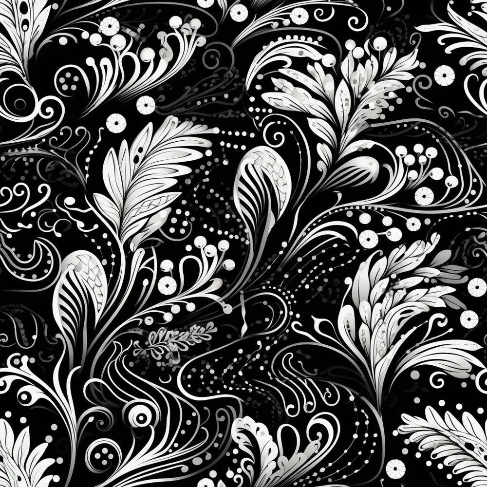 Dark Black Moon Fat Quarter Bundle