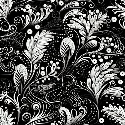 Dark Black Moon Fat Quarter Bundle