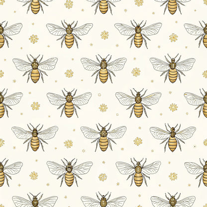 Red Roses and Bees Fat Quarter Bundle
