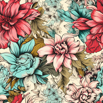 Tropical Art Florals Fat Quarter Bundle