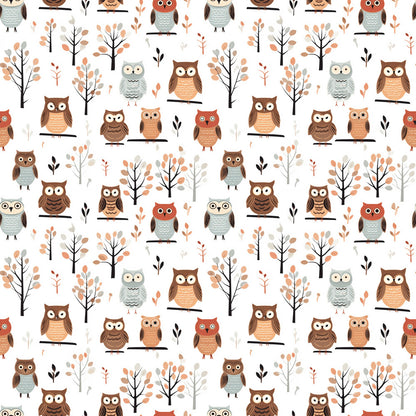 Cartoon Owls Fat Quarter Bundle