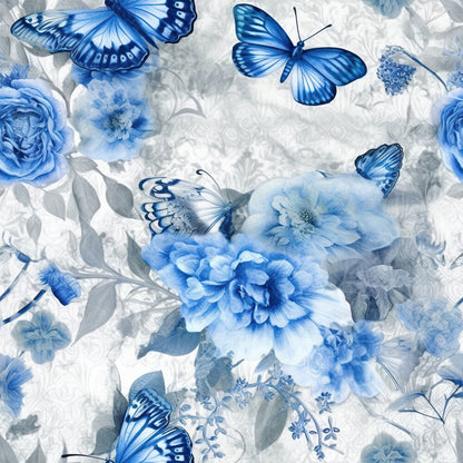 Butterfly Ballet in Blue Fat Quarter Bundle