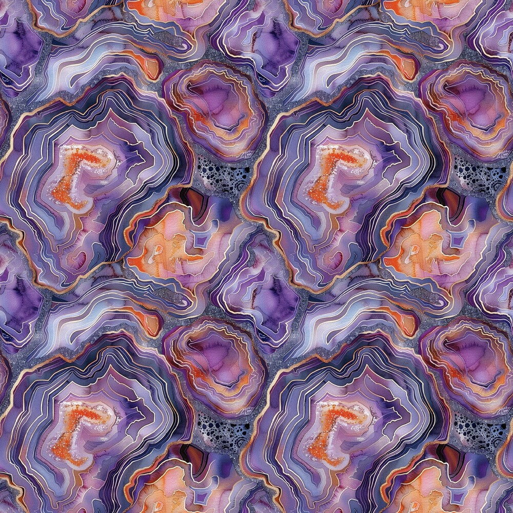 Agate Gemstones Fat Quarter Bundle