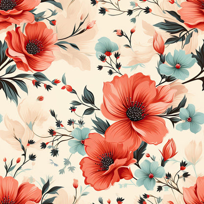 Sparse Flowers Fat Quarter Bundle