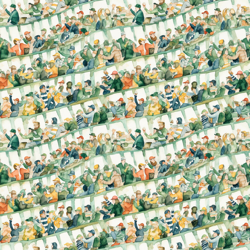 Watercolor Football Fat Quarter Bundle
