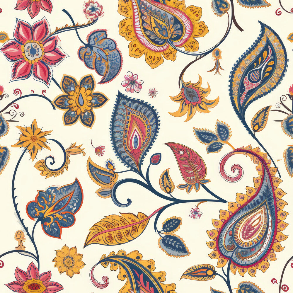 Boho Floral Paisley Fat Quarter Bundle