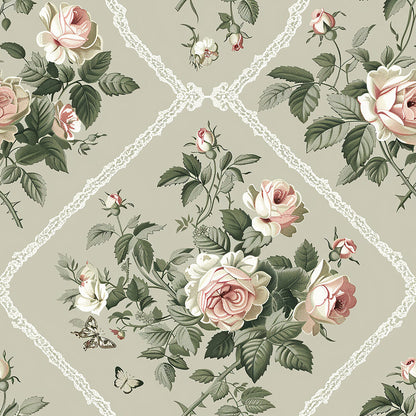 Seraphinas Victorian Roses Fat Quarter Bundle
