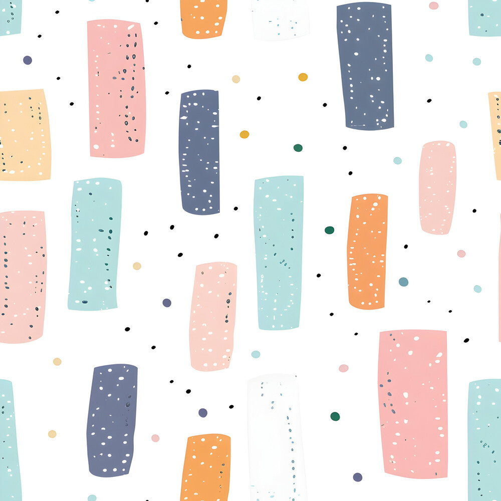 Doodle Polka Dot Rectangles Fat Quarter Bundle