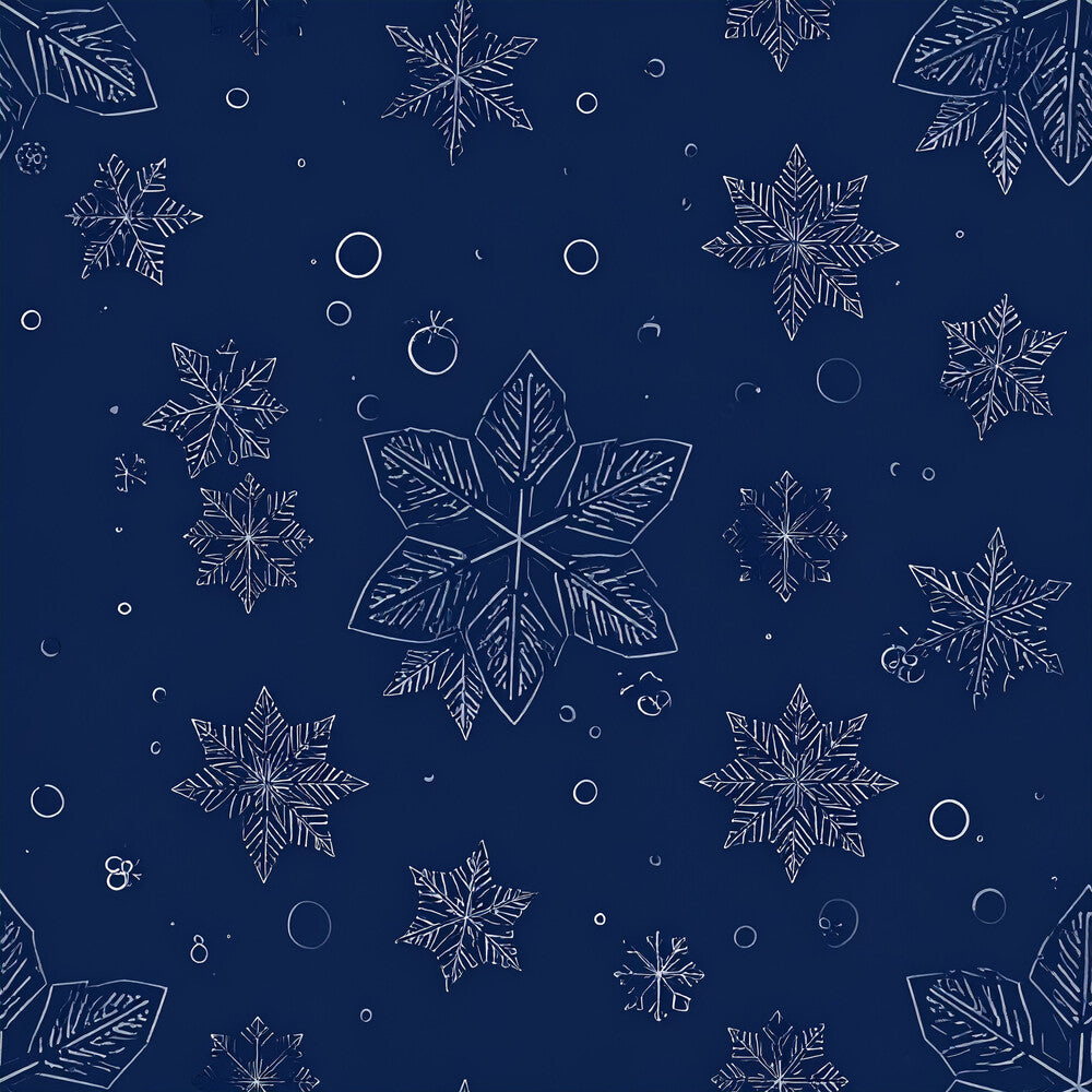 Midnight Nordic Christmas Fat Quarter Bundle