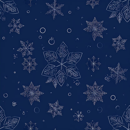 Midnight Nordic Christmas Fat Quarter Bundle