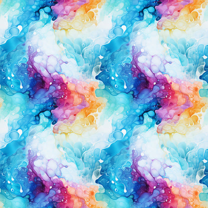 Summer Colored Marble Fat Quarter Bundle