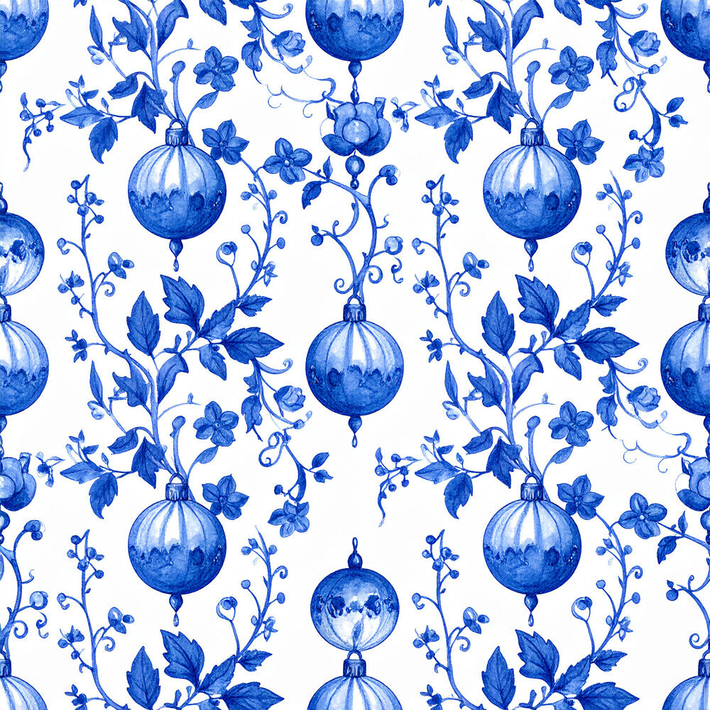Royal Blue Ornament Elegance Fat Quarter Bundle