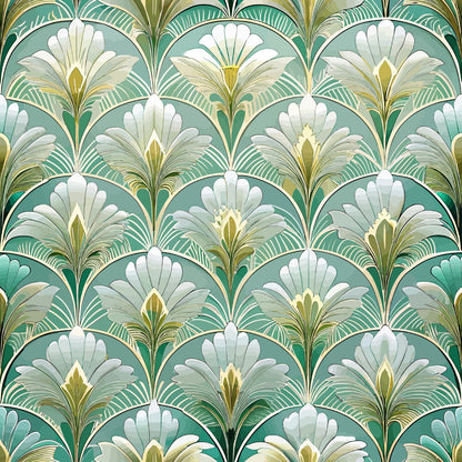 Art Deco Florals Fat Quarter Bundle