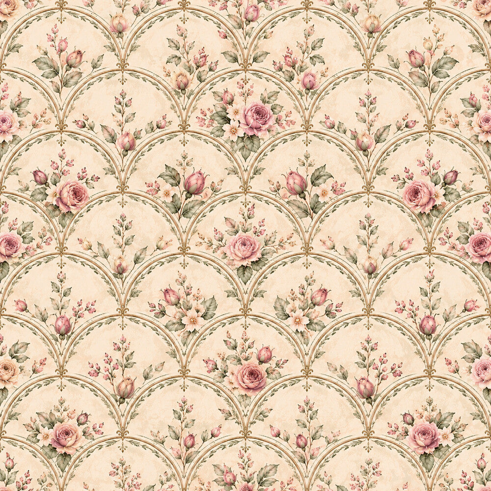 Dusty Rose Cottage Garden Fat Quarter Bundle