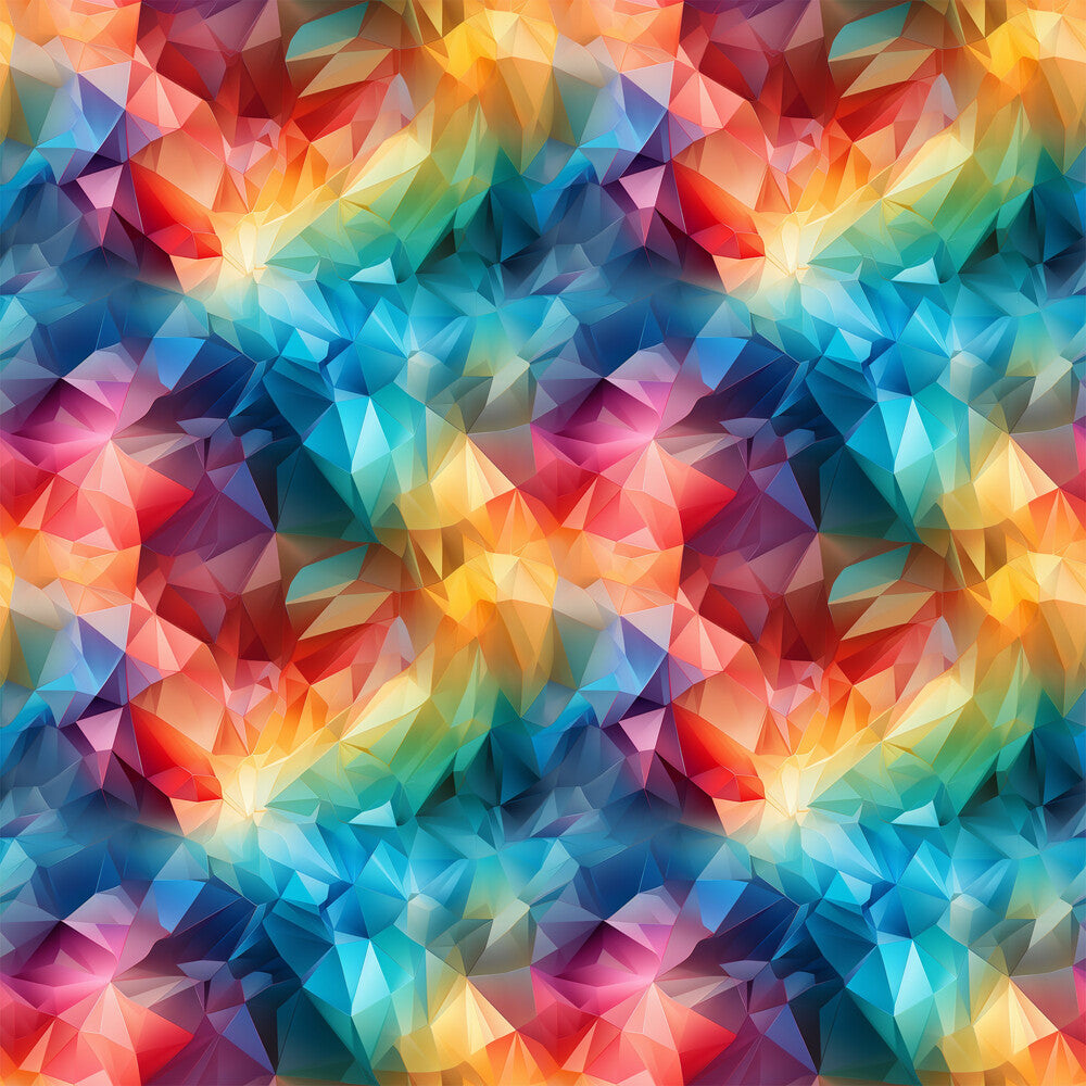 Modern 3D Rainbow Fat Quarter Bundle