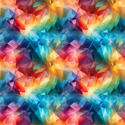 Modern 3D Rainbow Fat Quarter Bundle