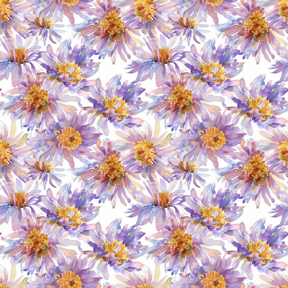 Birth Month Watercolor Petals Fat Quarter Bundle