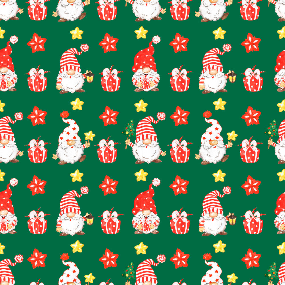 Reindeer and Gnomes Fat Quarter Bundle