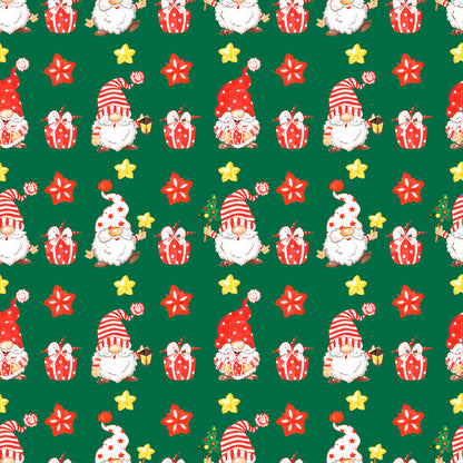 Reindeer and Gnomes Fat Quarter Bundle