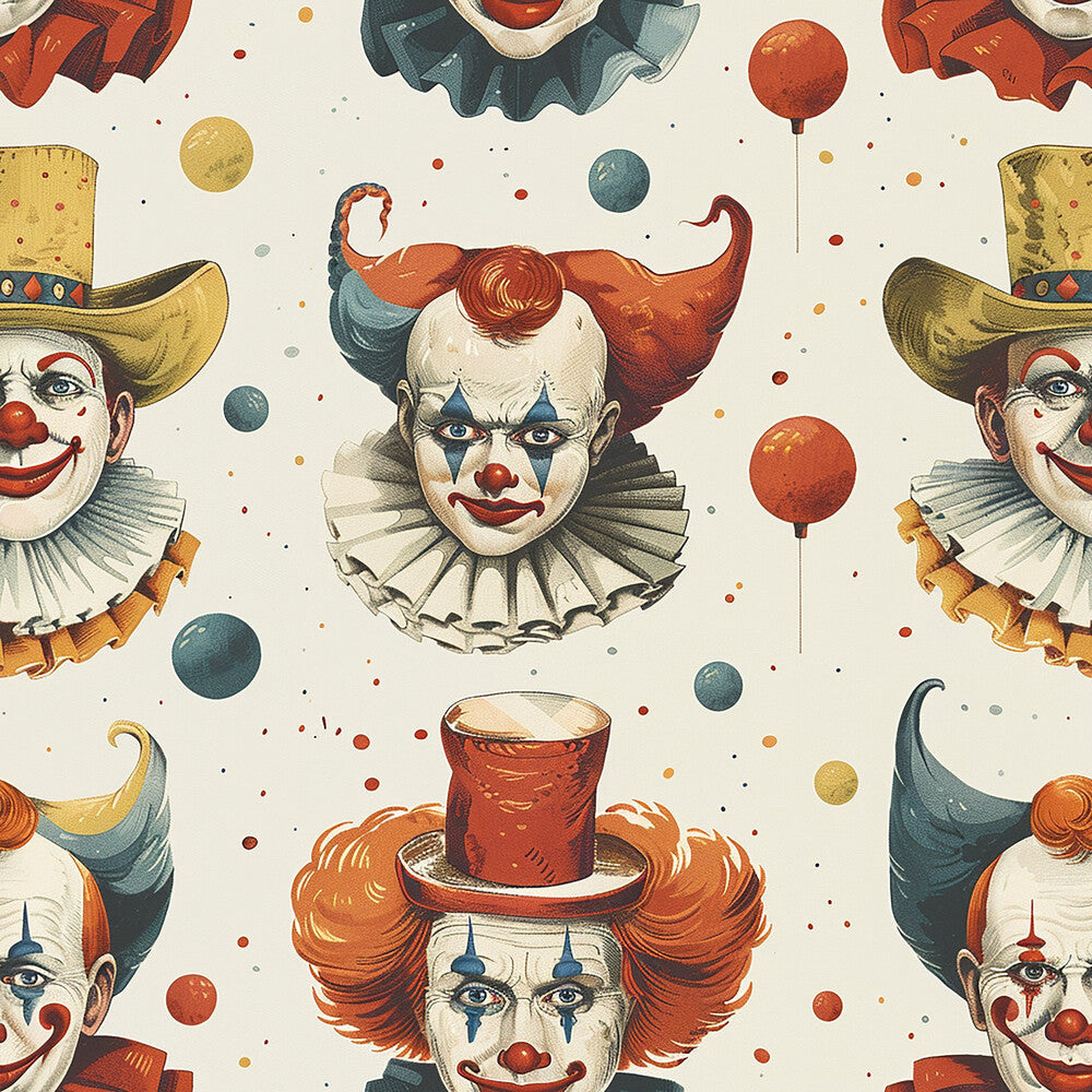 Old Timey Clown Fat Quarter Bundle