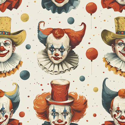 Old Timey Clown Fat Quarter Bundle
