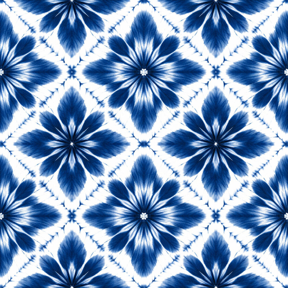 Indigo Shibori Tie Dye Fat Quarter Bundle