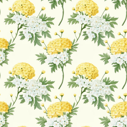 Floral Yellow Cottage Gardens Fat Quarter Bundle