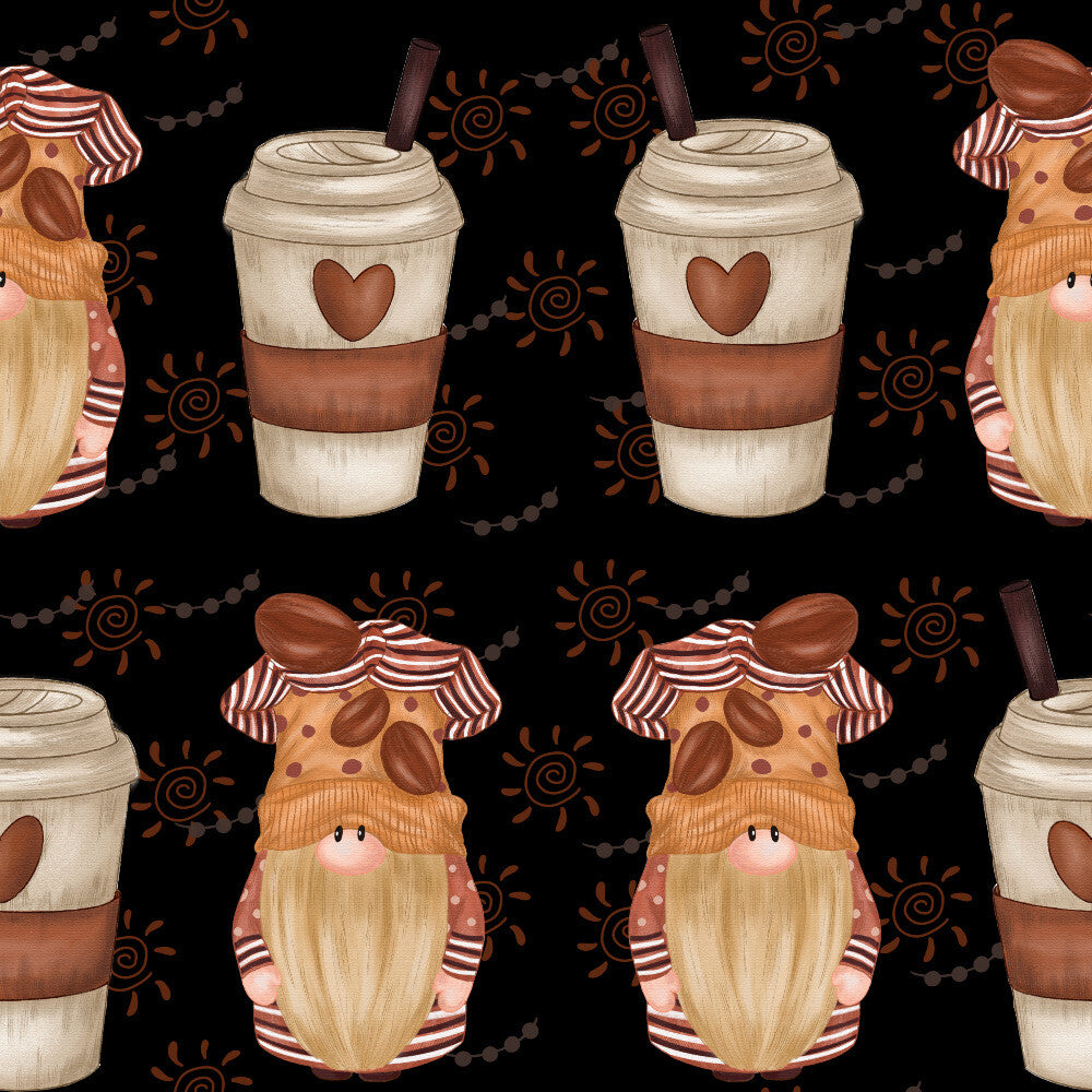 Coffee Gnomes Fat Quarter Bundle