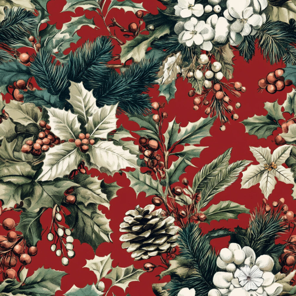 Christmas Pinecones Fat Quarter Bundle