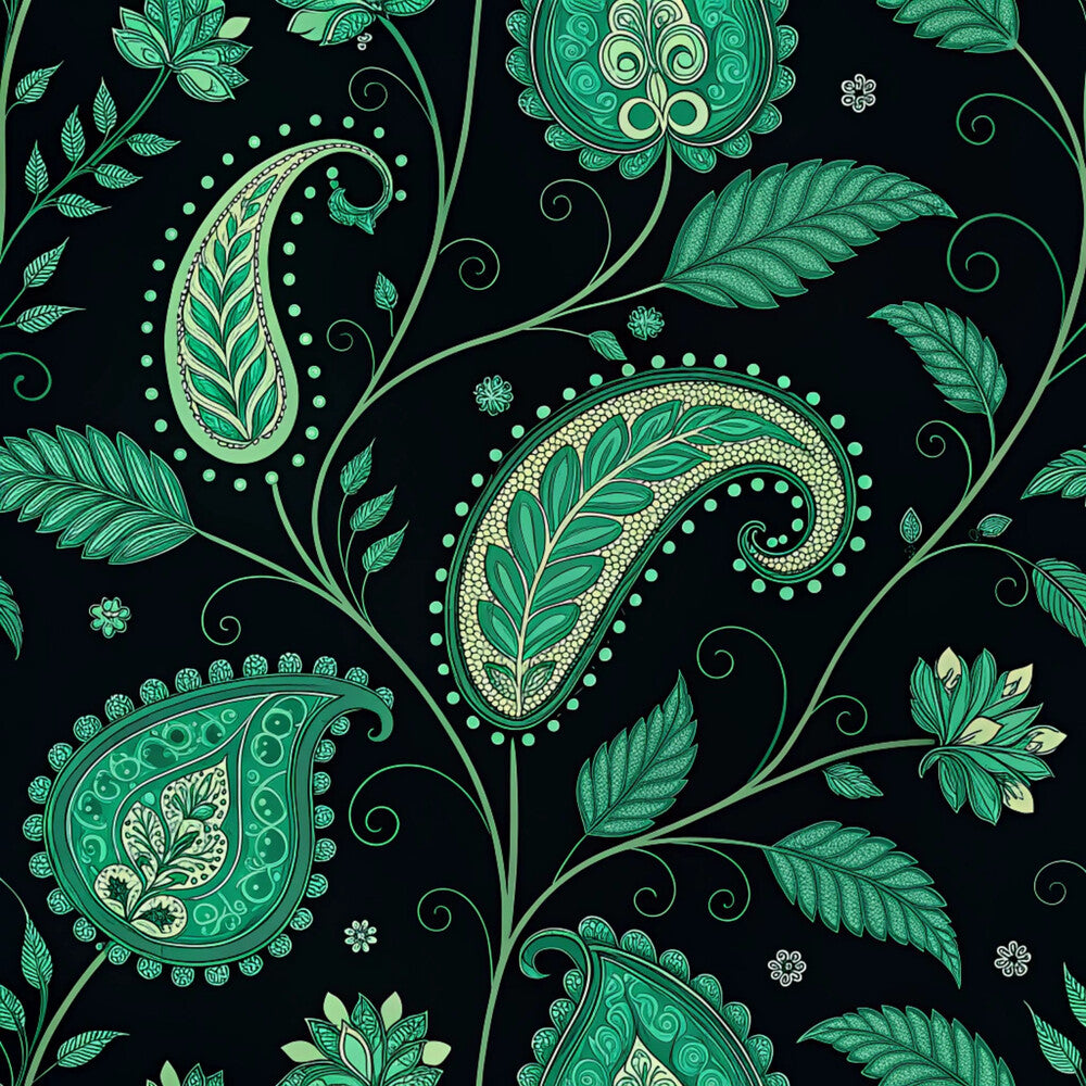Vibrant Paisley And Florals Fat Quarter Bundle