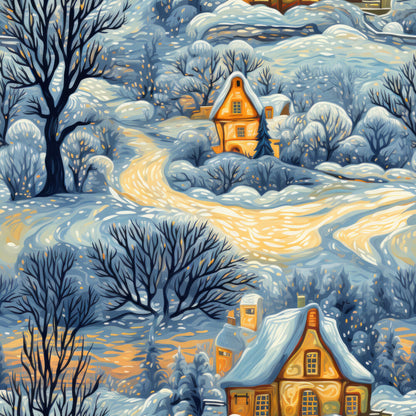 Winter Under the Dawn Fat Quarter Bundle