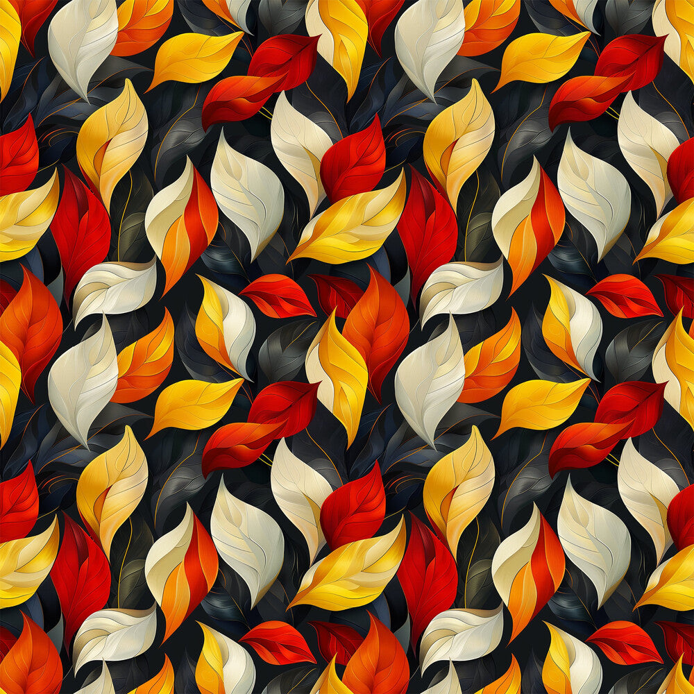 Artistic Autumn Leaves Fat Quarter Bundle