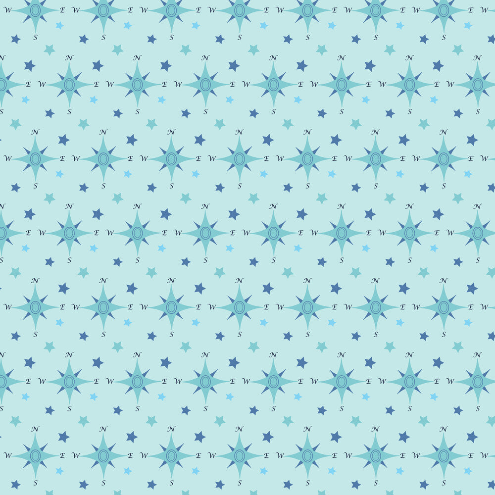 Navy Nautical Sea Fat Quarter Bundle