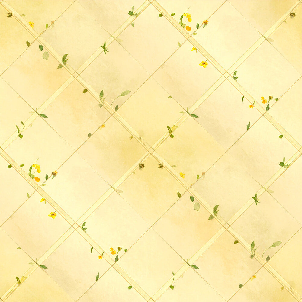 Dusty Yellow Cottage Garden Fat Quarter Bundle