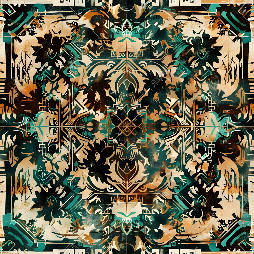 Aztec Turquoise Fat Quarter Bundle